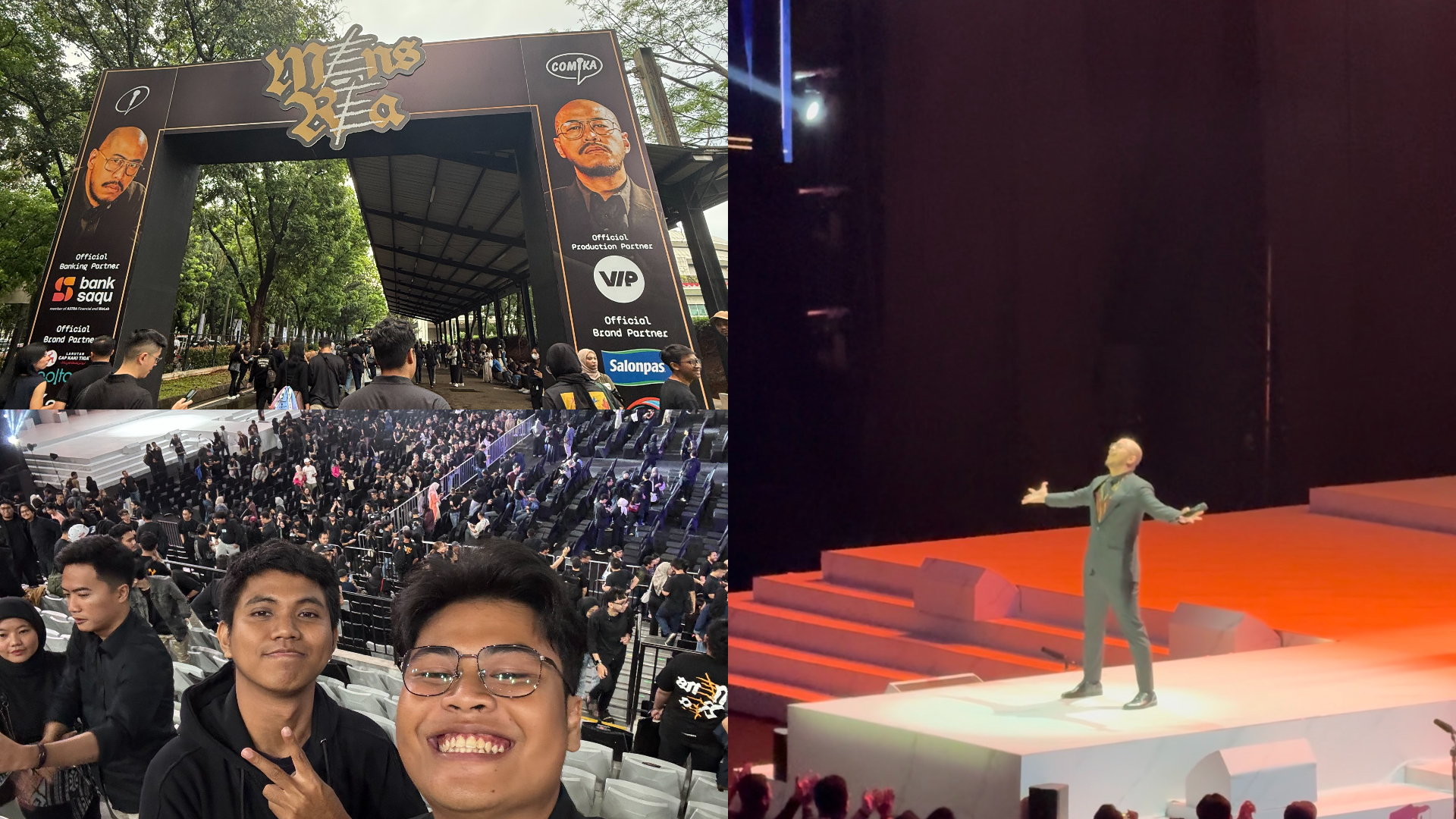 Mens Rea show at Indonesia Arena.